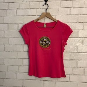 Country Music Hall of Fame Nashville pink girls t shirt size large